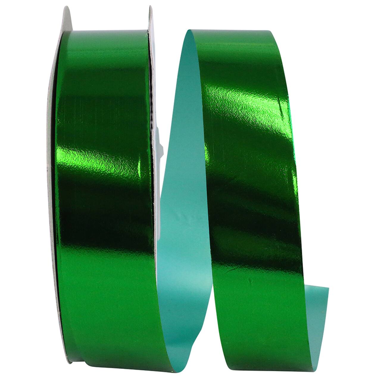 The Ribbon Roll 1.25" x 100yd. Plastic Metallic Ribbon